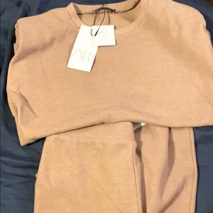Zara pants and shirt